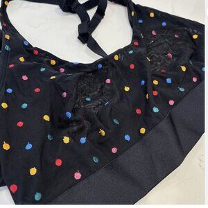 Parade Bra Triangle Bralette Lot of Two XL-limited Ed Colorway Polka Dot Mesh